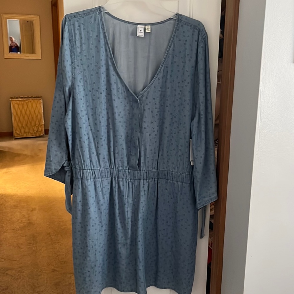 Cute light blue shorts romper